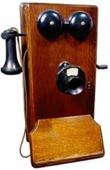 Old style telephone